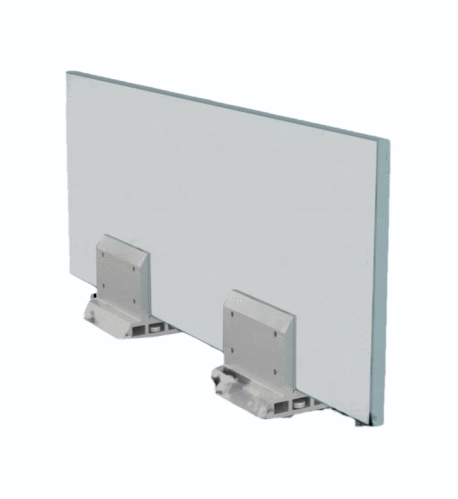 aluminium glass railing profile in ahmedabad